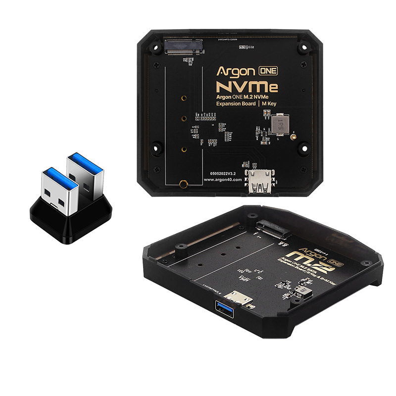 Argon One V3 M.2 Nvme Case - Placa de Expansão Argon ONE M.2