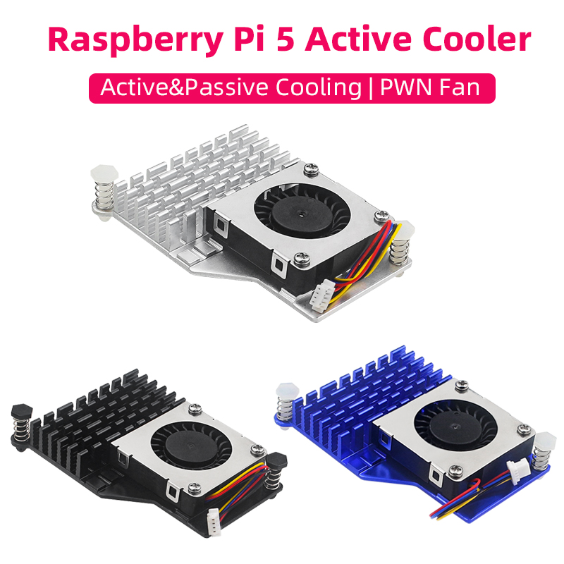 Raspberry Pi Water Cooling Kit - Raspberry Pi 5 Refrigerador Ativo, Dissipador
