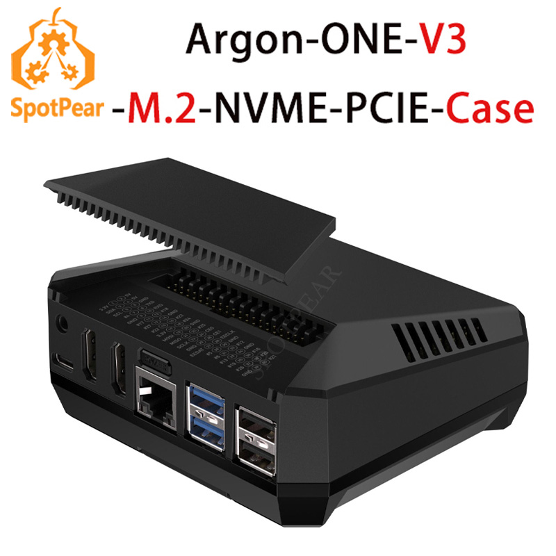 Argon One V3 M.2 Nvme Case - Caixa Argon ONE V3 M.2 NVME