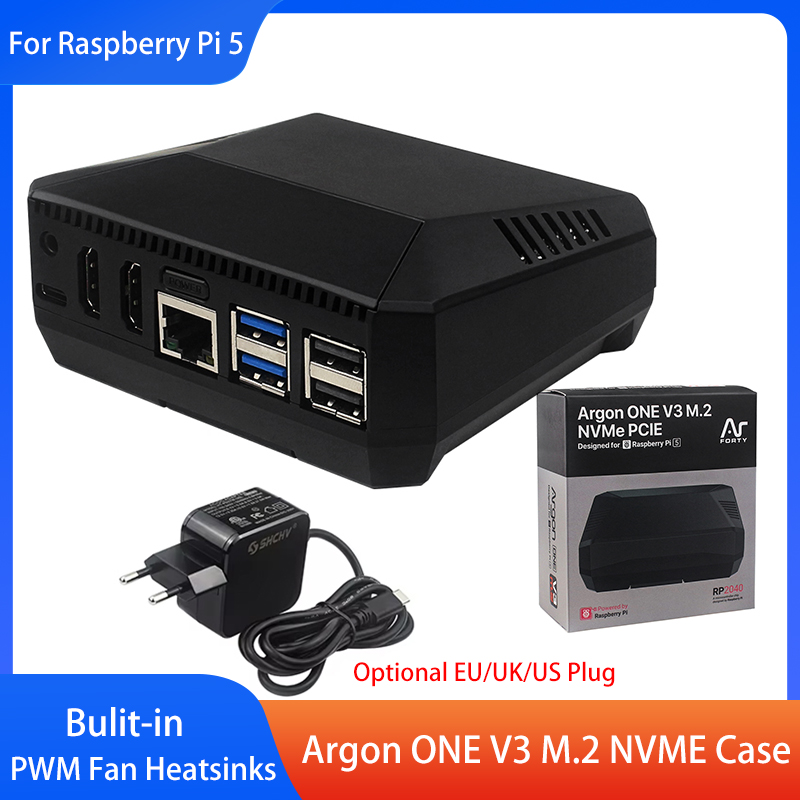 Argon One V3 M.2 Nvme Case - Case Argon ONE V3 M.2 NVME