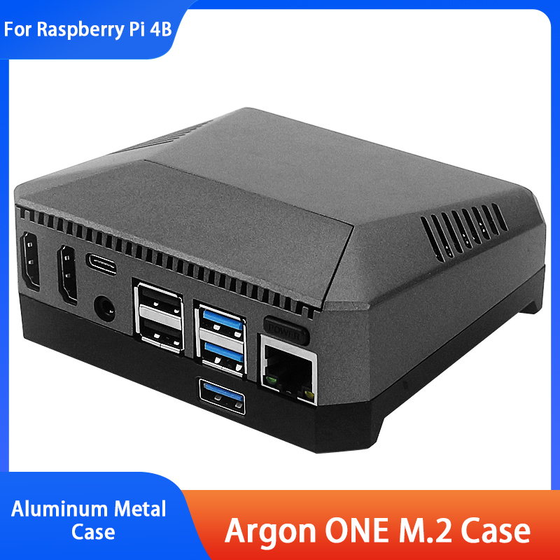 Argon One V3 M.2 Nvme Case - Caixa Argon One M.2 em alumínio