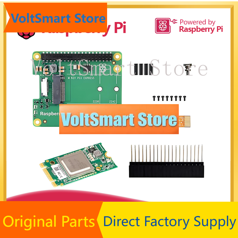 Raspberry Pi Ai Kit Hailo-8L - Kit AI Oficial VoltS para Raspberry