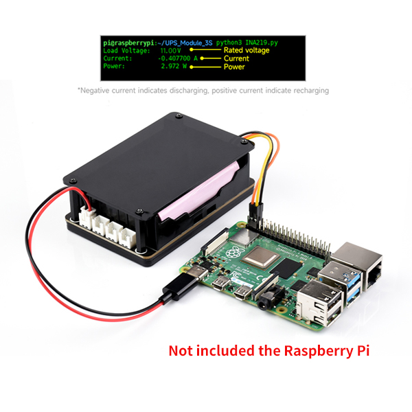 Fonte de Alimentação Ininterru - Raspberry Pi Uninterrupted Power Supply Ups 18650 avaliação e preço