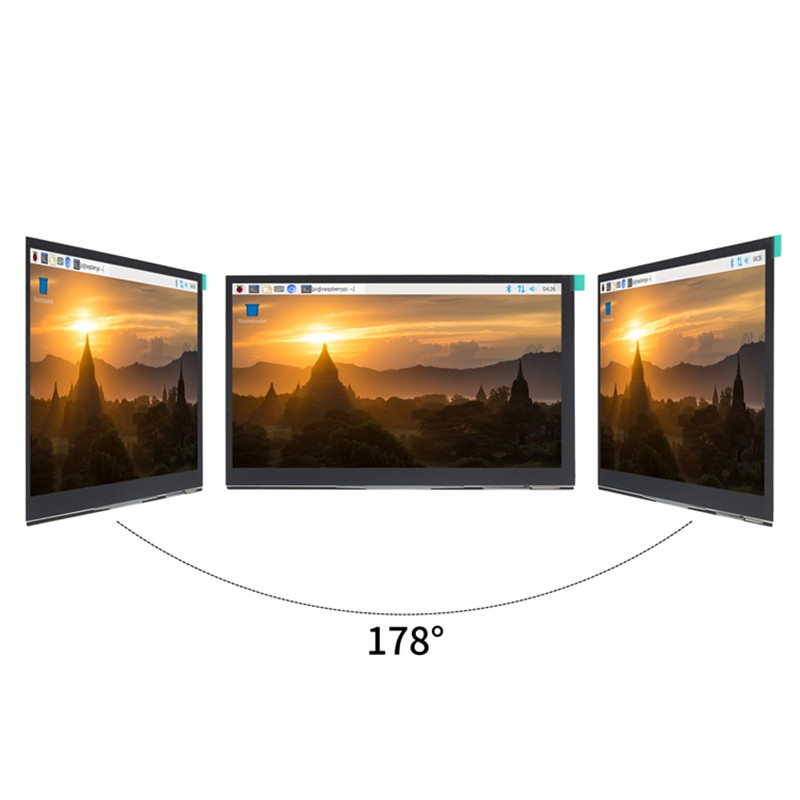 Novo monitor de tela lcd com t - Raspberry Pi 10.1 Inch Capacitive Touch Screen Ips avaliação e preço