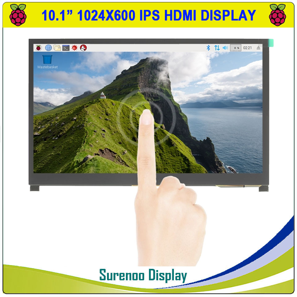 Módulo de Display LCD IPS TFT  - Raspberry Pi 10.1 Inch Capacitive Touch Screen Ips avaliação e preço