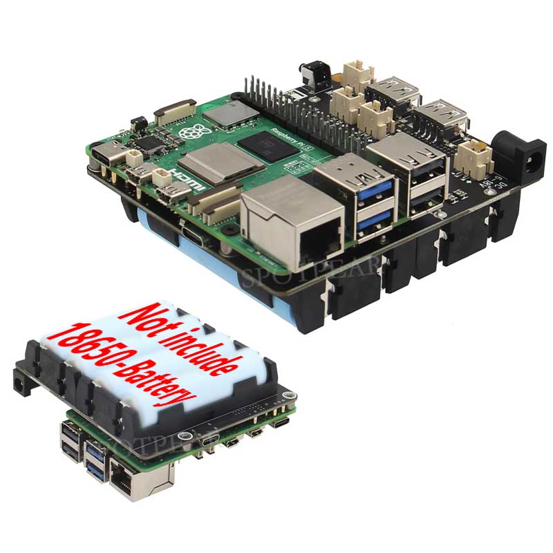 X1202 raspberry pi 5 ups placa - Raspberry Pi Uninterrupted Power Supply Ups 18650 avaliação e preço