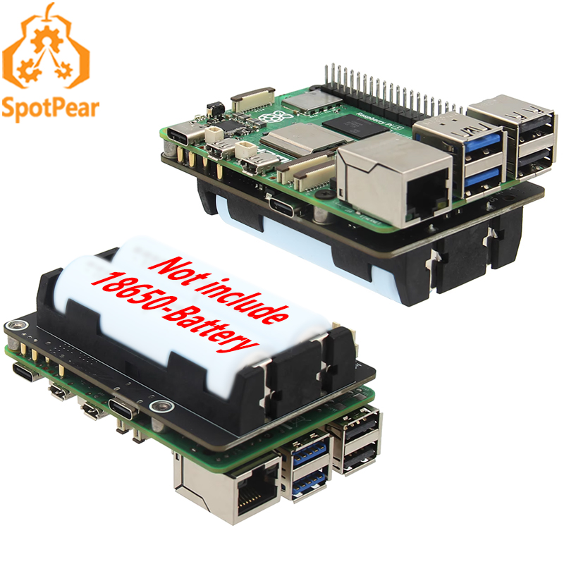 X1200 Raspberry Pi 5 UPS Placa - Raspberry Pi Uninterrupted Power Supply Ups 18650 avaliação e preço
