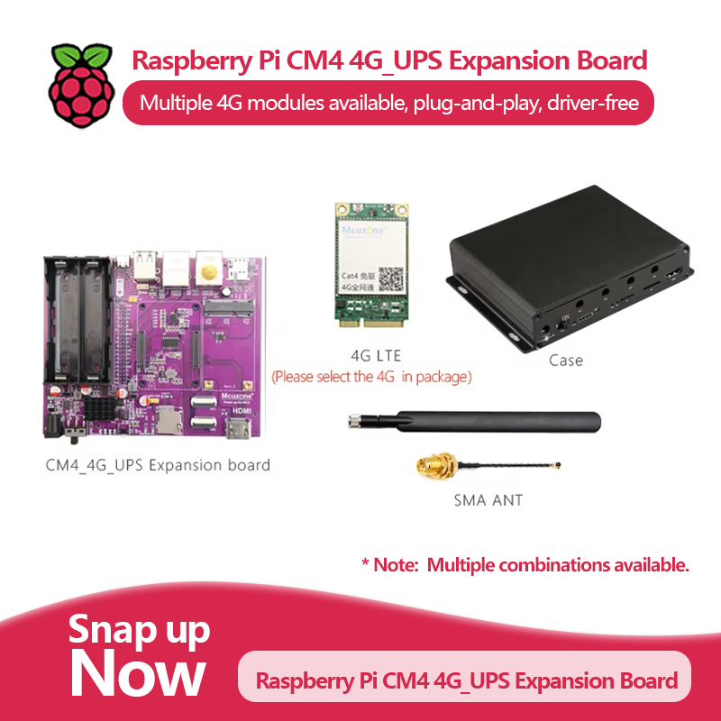 Placa de expansão de fonte de  - Raspberry Pi Uninterrupted Power Supply Ups 18650 avaliação e preço